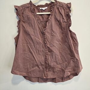 DR2 Daniel Rainn NWOT Ruffle Top Size Xl